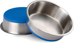 Silicone Bottom Dog Bowls
