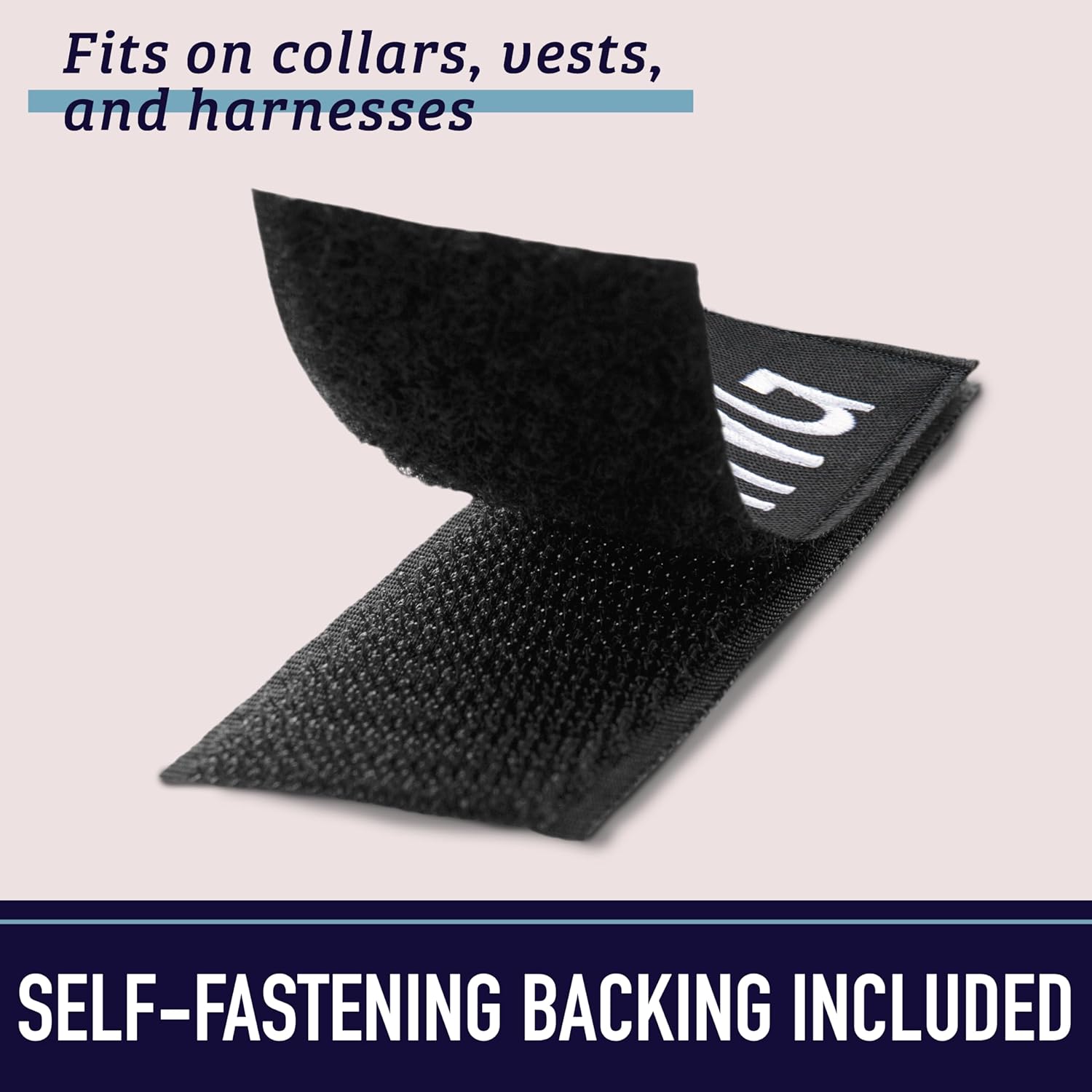 Embroidered "Do Not Pet" Dog Patches with Hook/Loop