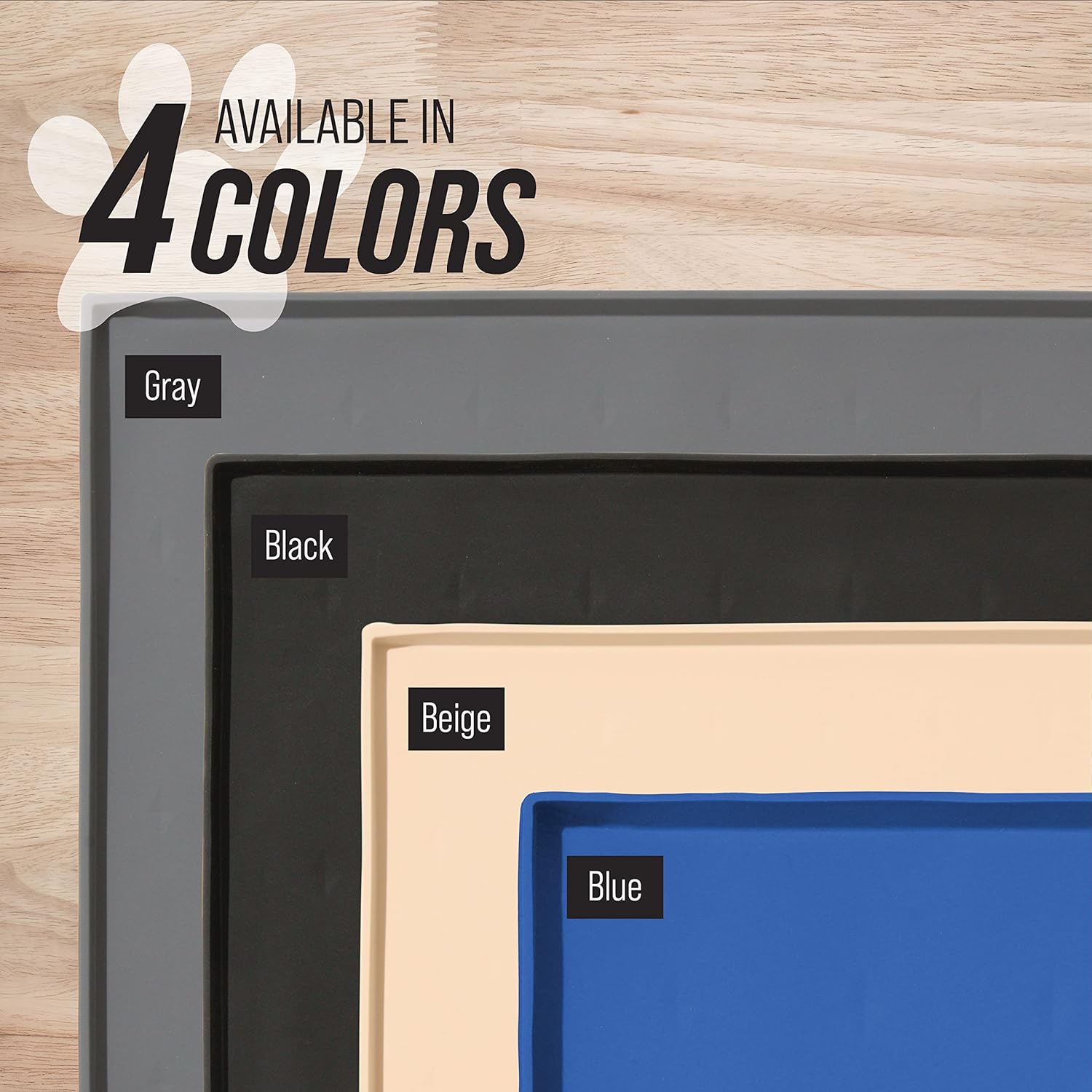 Elevate pet dining with our Splash Mat Silicone Dog Food Mat featuring a tall lip for mess-free meals. Crafted from premium silicone, this durable mat safeguards floors. Enhance cleanliness and style, making it the top choice for conscientious pet owners. Buy the best Splash Mat now for a pristine pet dining experience.