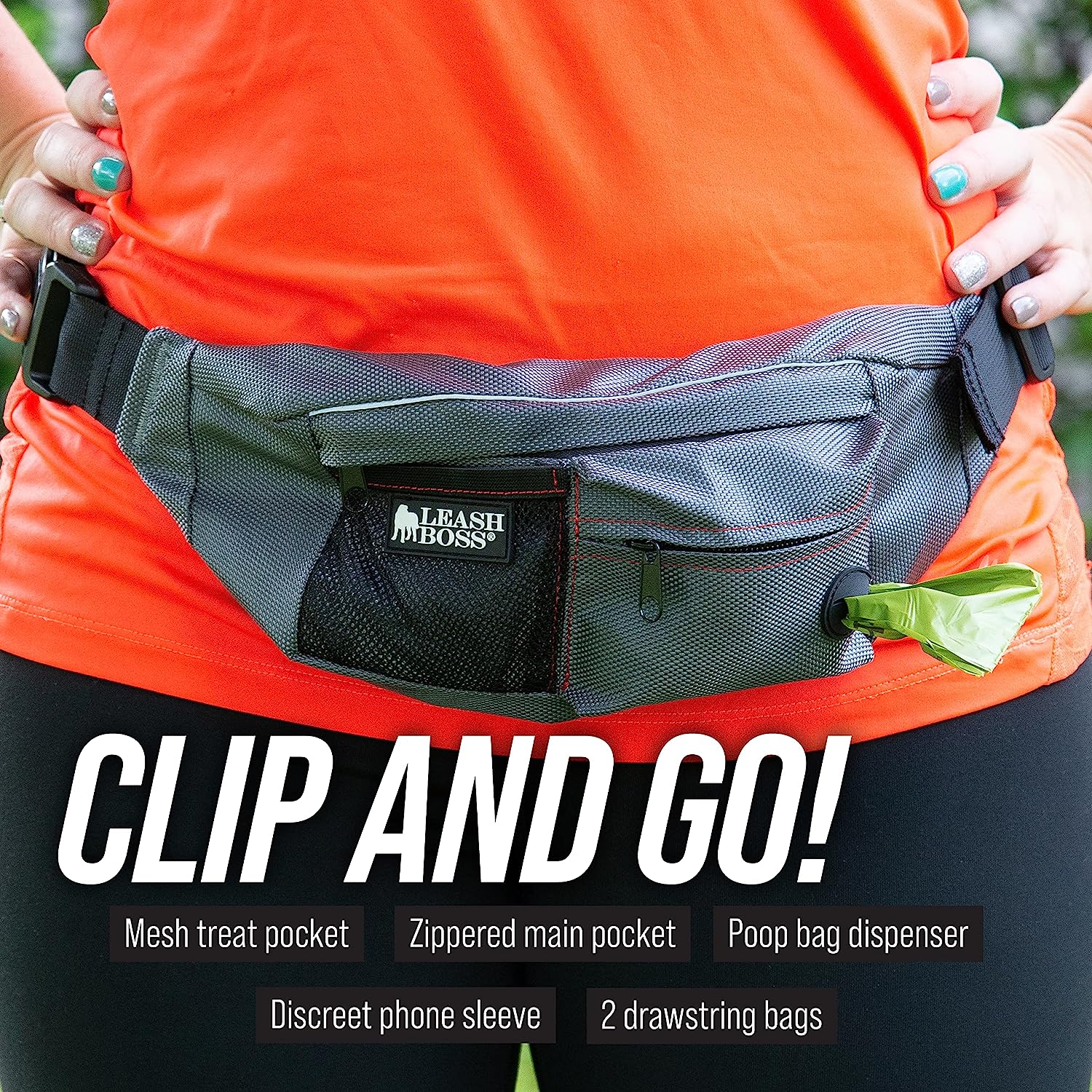 Elevate your canine training sessions with the Trainer Pack XL Dog Training Fanny Pack. This durable accessory features 2 convenient treat pouches, perfect for rewarding your furry friend during training, hiking, and daily walks. Stay organized and stylish with this essential tool for pet owners and enthusiasts. Buy now for enhanced dog-human bonding!