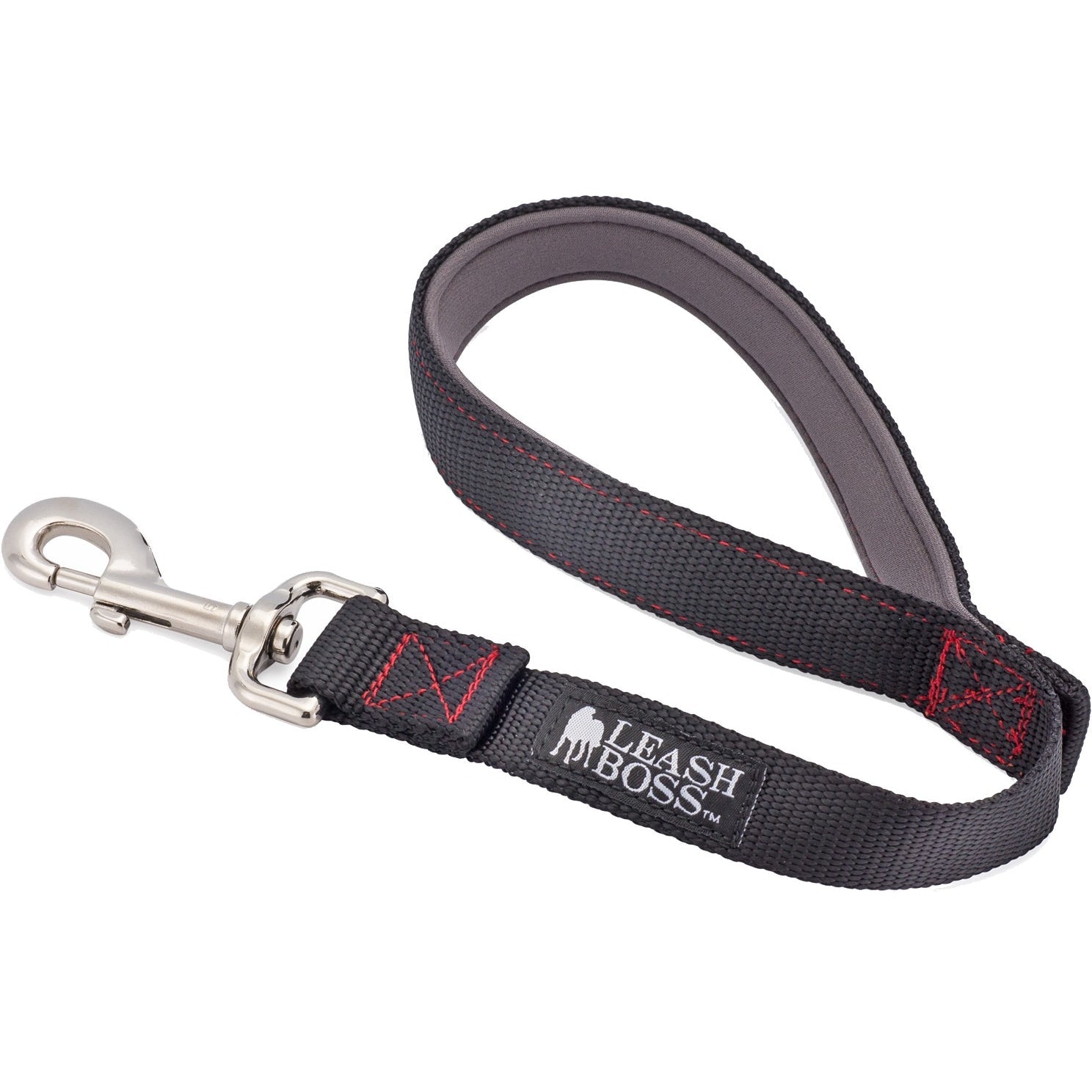 18 inch traffic handle leash with neoprene padded handle