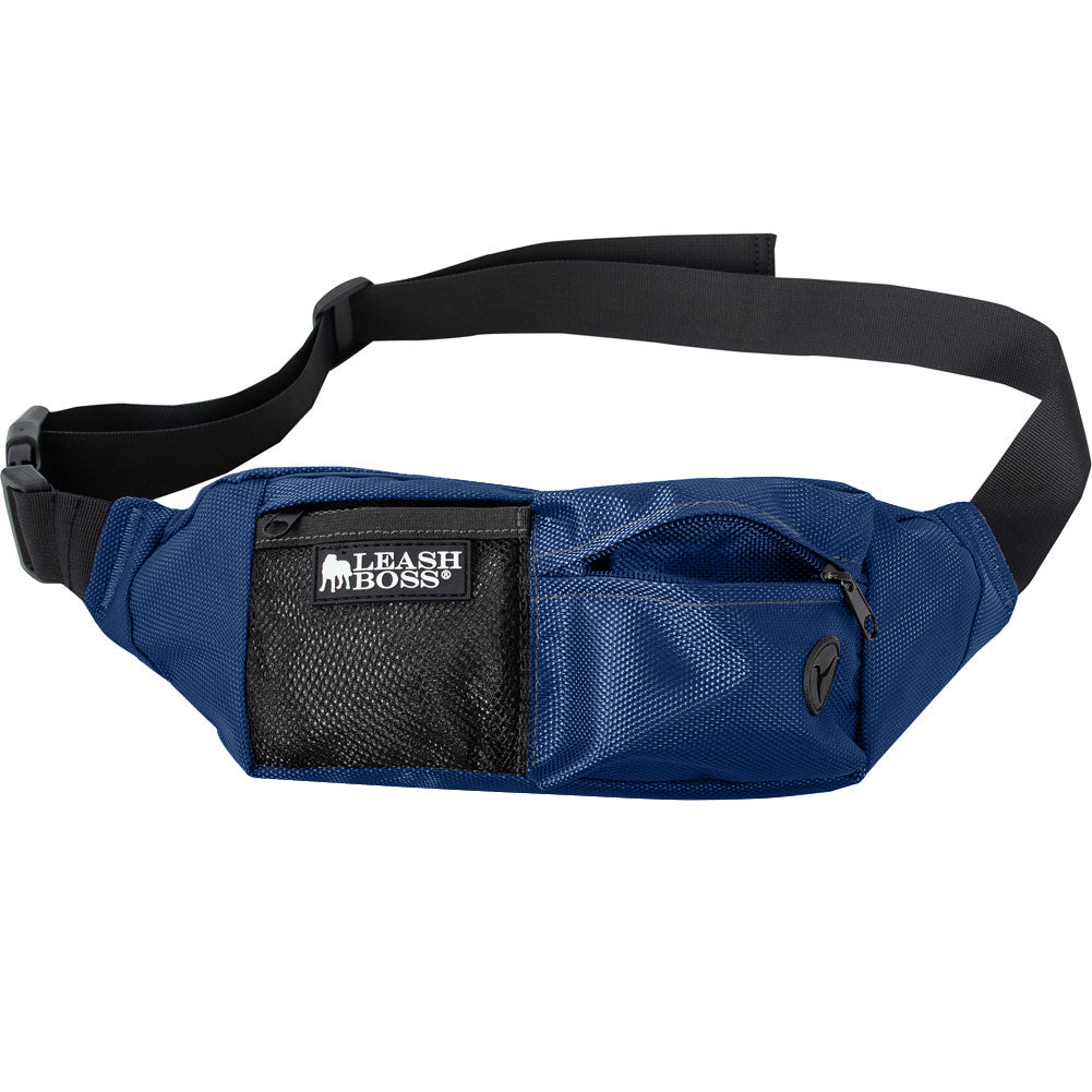 Upgrade your dog walks with the PackUp Pouch Dog Walking Fanny Pack. This sleek accessory combines style and function, featuring a built-in poop bag dispenser for convenience. Elevate your walking and training routine with this must-have accessory that keeps essentials organized and easily accessible. Walk in style with PackUp Pouch!