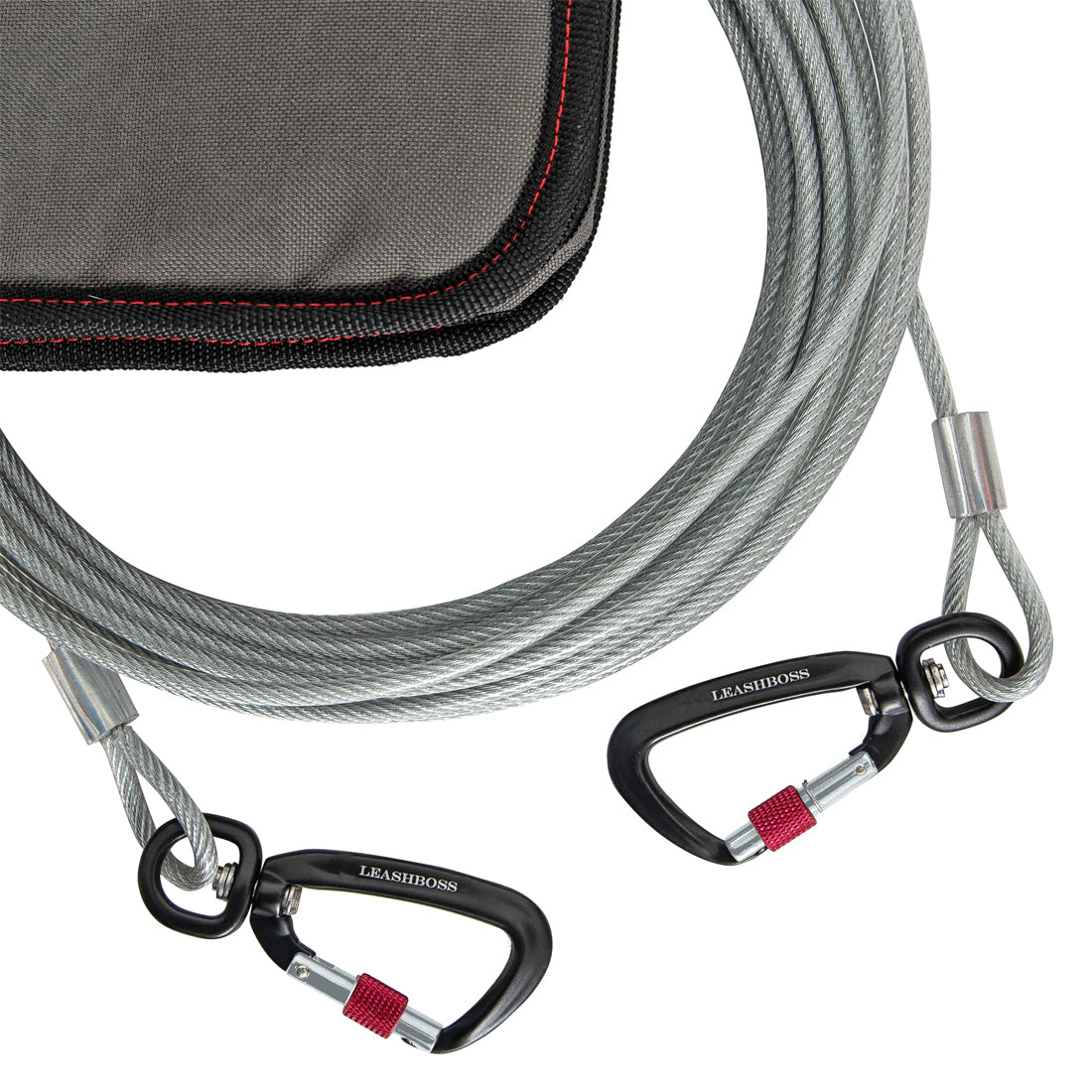 Explore our durable Tie Out Cable Kit with Carrying Case, ensuring secure pet containment. This premium dog leash solution offers strength and convenience. Ideal for outdoor activities, the kit includes a robust cable and a portable case for easy storage. Elevate your pet&