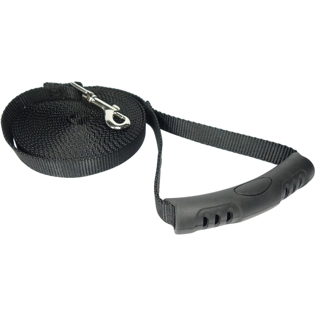 black 20ft leash