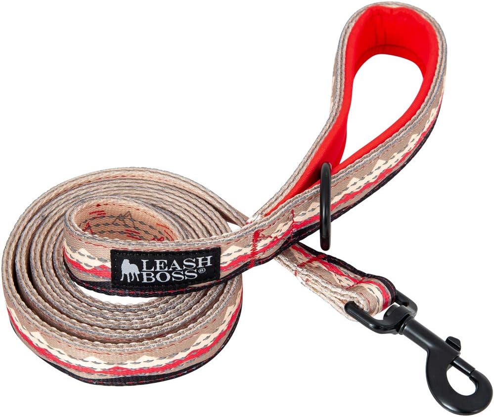 Double-Thick 6 Foot Reflective Leash with Padded Handle