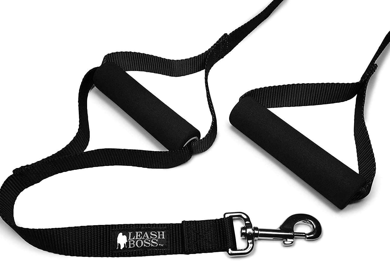 Leash Boss Original - Heavy Duty Two Handle Dog Leash for Large Dogs