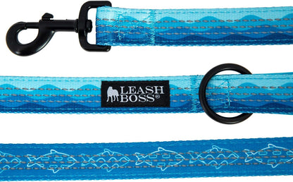 Double-Thick 6 Foot Reflective Leash with Padded Handle - Pattern Collection