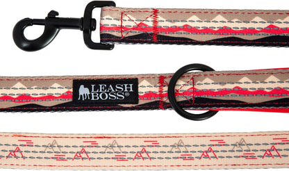 Double-Thick 6 Foot Reflective Leash with Padded Handle - Pattern Collection