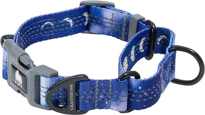 Patterned Reflective Fabric Martingale Dog Collar - Pattern Collection