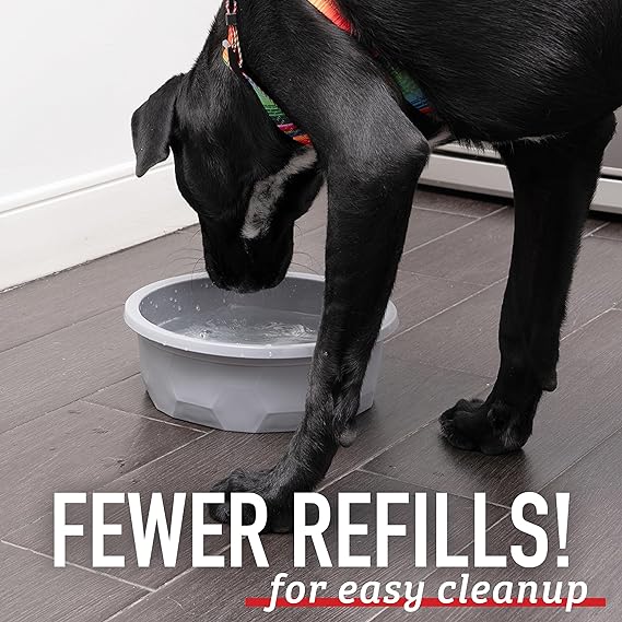 Extra Large Crock Bowl for Dogs, a spacious and durable feeding solution designed for your pet&