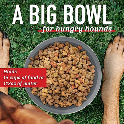 Extra Large Crock Bowl for Dogs, a spacious and durable feeding solution designed for your pet&