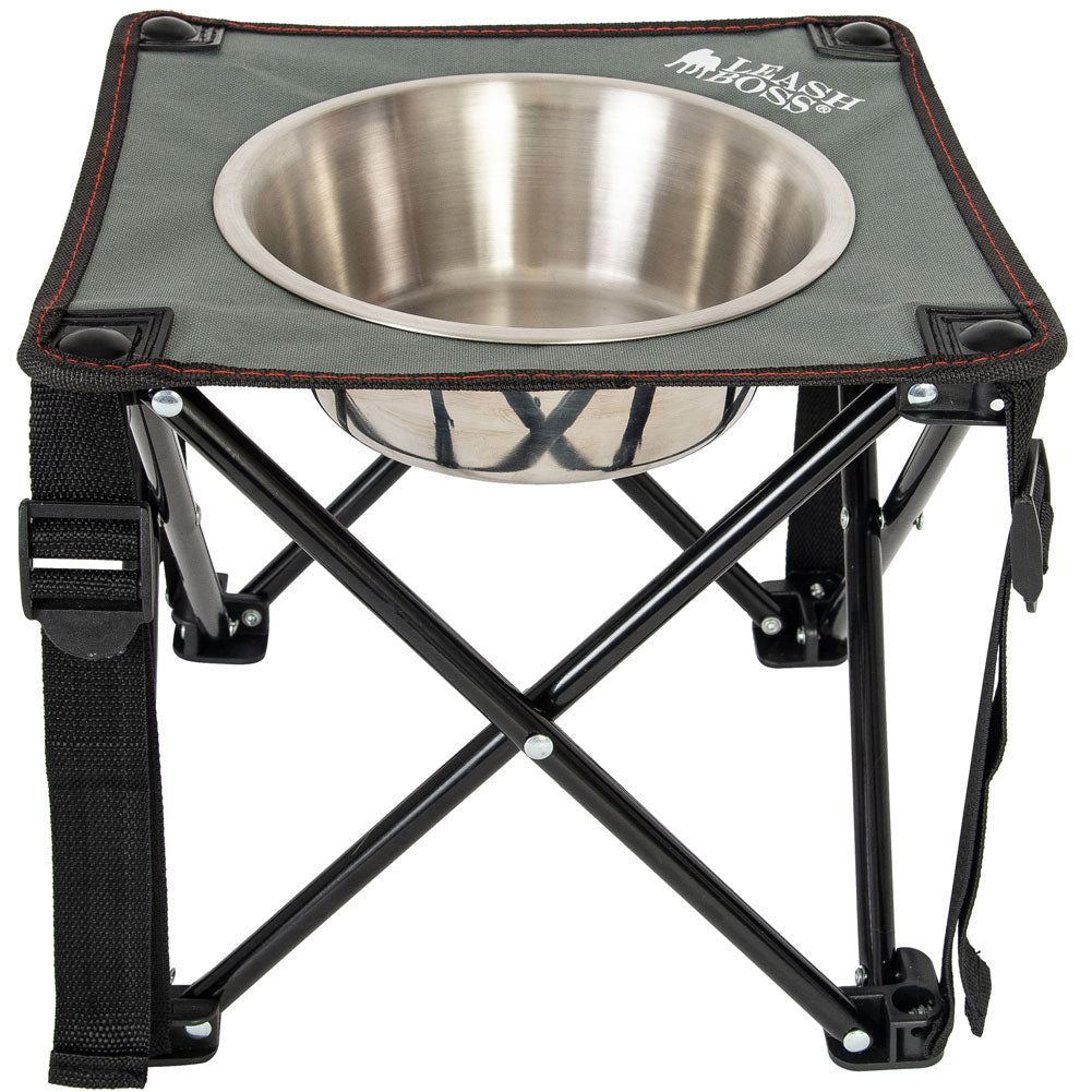 Explore the best Camping Feeder Single Outdoor Elevated Dog Bowl - 10.5&quot; for your furry companion. Crafted with durability and style, this elevated dog bowl ensures comfortable dining outdoors. Elevate your pet&