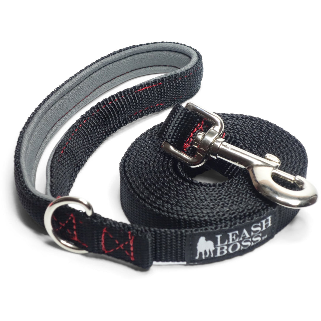 Enhance dog walks with our premium 15-foot 3/4-inch dog leash featuring a padded handle for comfort. Crafted for durability and control, this leash ensures a secure grip during outdoor adventures. Elevate your canine companionship with our expertly designed, SEO-optimized leash for a seamless and enjoyable walking experience.