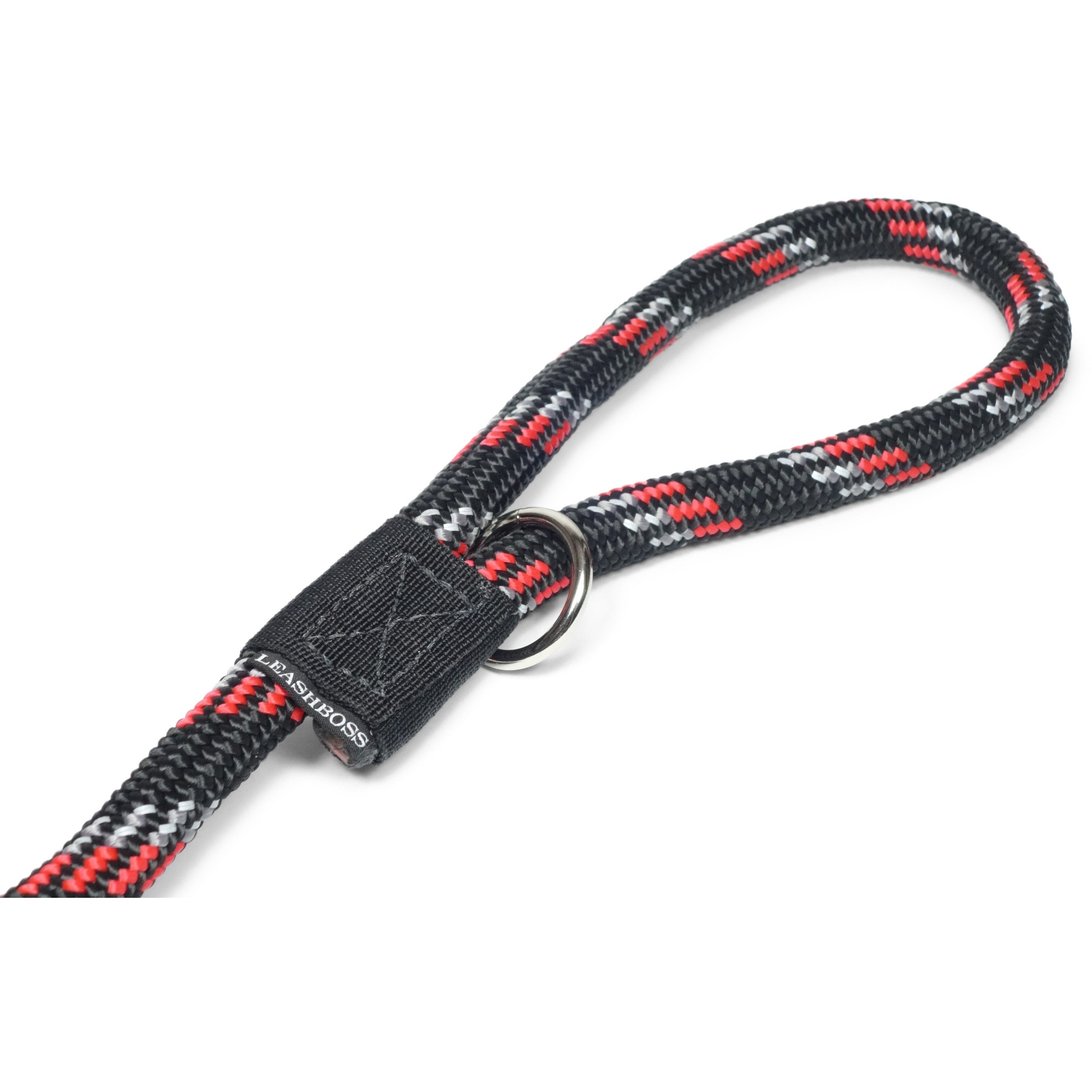 Reflective Rope Dog Leash - 6 Foot Extra Thick Heavy Duty Lead