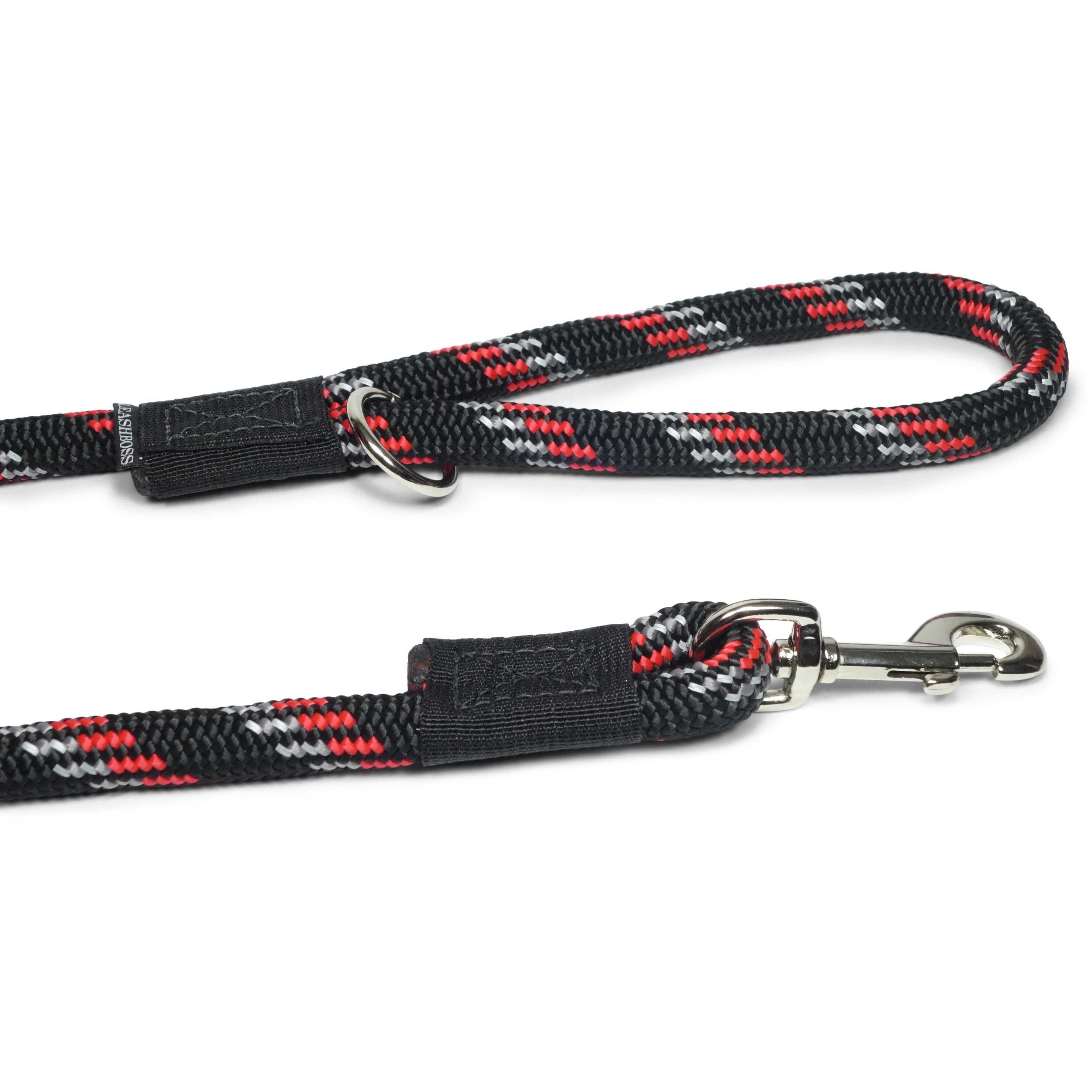 Reflective Rope Dog Leash - 6 Foot Extra Thick Heavy Duty Lead