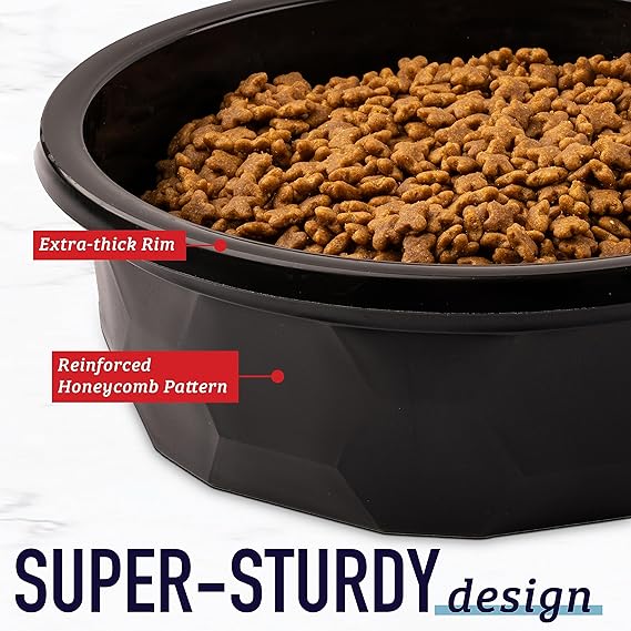 Extra Large Crock Bowl for Dogs, a spacious and durable feeding solution designed for your pet&