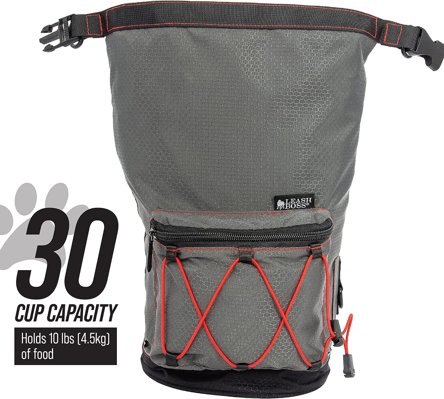 KibbleGo Travel Dog Food Carrier Bag, Top-Rated Canine Meal Companion. Explore the best portable dog food storage with built-in poop bag dispenser and convenient front pocket. Perfect for on-the-go adventures. Purchase the ultimate travel dog accessory for happy tails and hassle-free journeys. Your trusted solution for canine dining essentials.