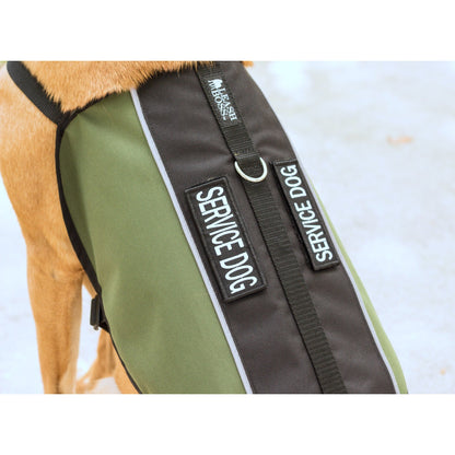 service dog vest close up