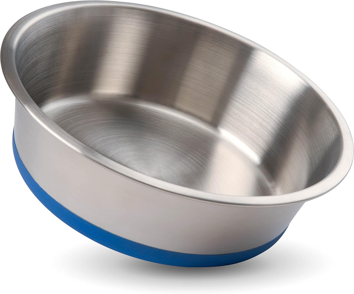 Stainless Steel Dog Bowl with Silicone Base