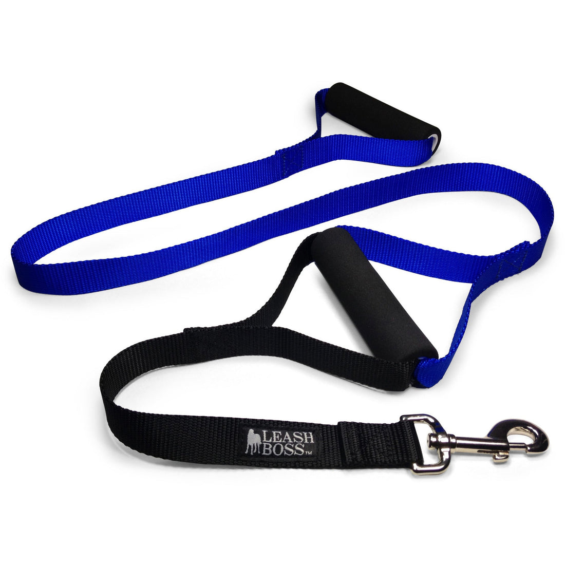 heavy duty dog leash two handle