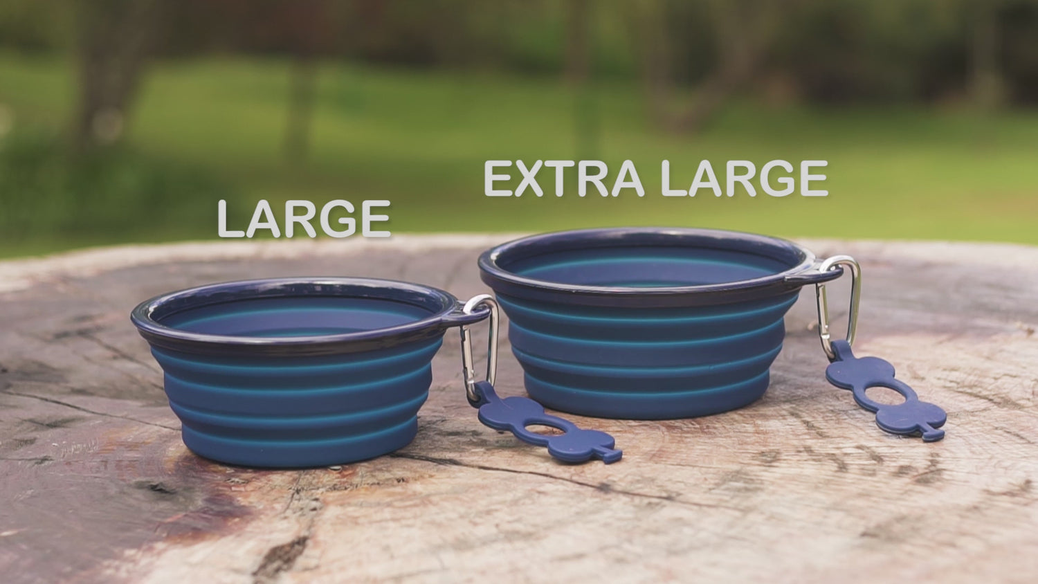 Bonza by Leash Boss Collapsible Dog Bowls